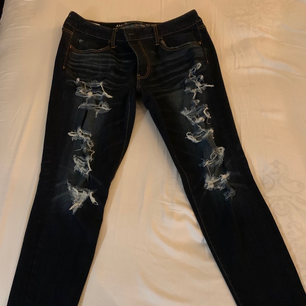 American Eagle super stretch jeans